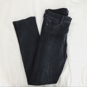 Anthropologie Skinny Straight Gray Jeans